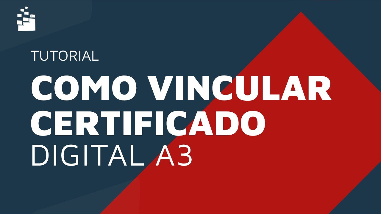 Vincular certificado digital A3 no sistema